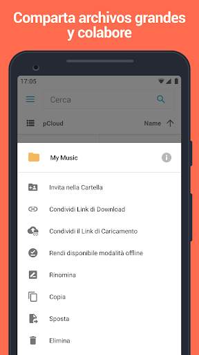 pCloud: Almacenamiento en la nube gratis screenshot 2