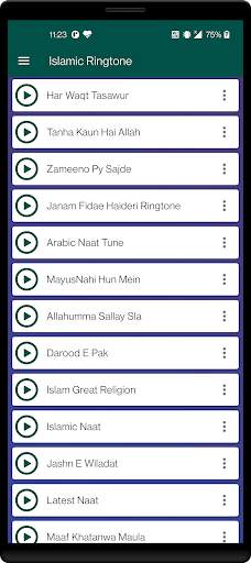 Islamic Ringtone screenshot 2
