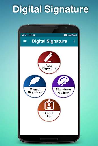 Digital Signature : E-Signature screenshot 1