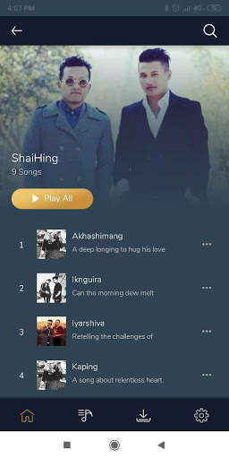 Hiyo Music - Songs from Northeast screenshot 3