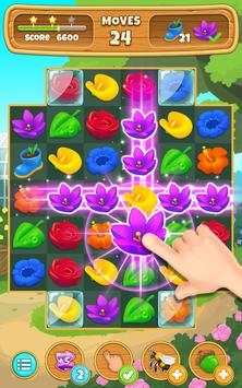 Flower Legends Match 3 screenshot 1
