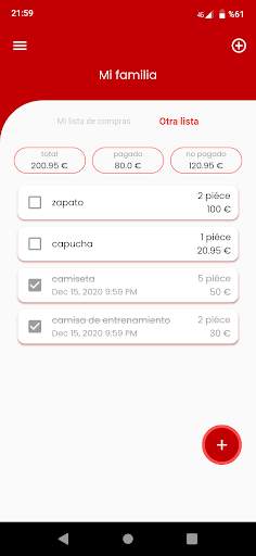 Lori List - Aplicación de lista de compras 2021 screenshot 3