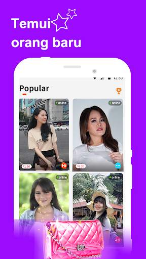 MeetU - Sembang Dalam Talian & video langsung screenshot 2