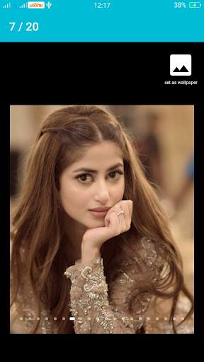 Sajal Aly Wallpaper HD screenshot 8