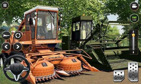 Real Farmer Tractor Driving Simulator 2020 screenshot 1