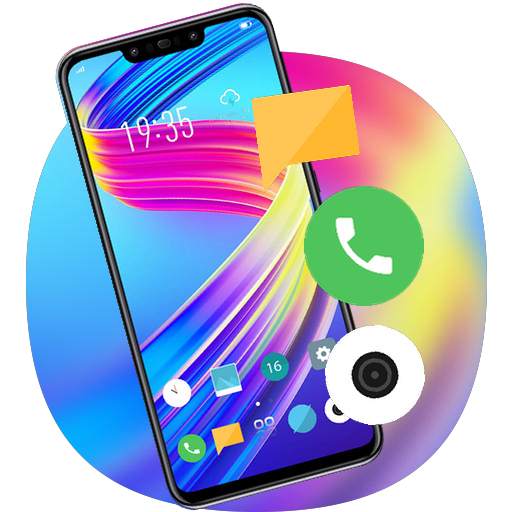 Colorful Techno Spark 3 theme HD launcher 2.0.1