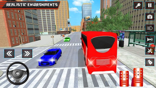 City Bus Driver 2021 - Passenger Bus Simulator 3D screenshot 1