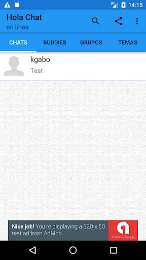 Hola chat screenshot 1