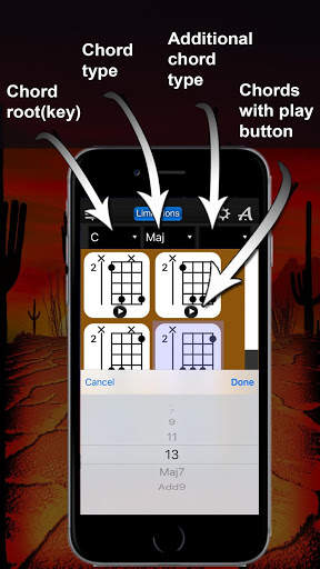 Banjo Chords Compass Lite screenshot 3