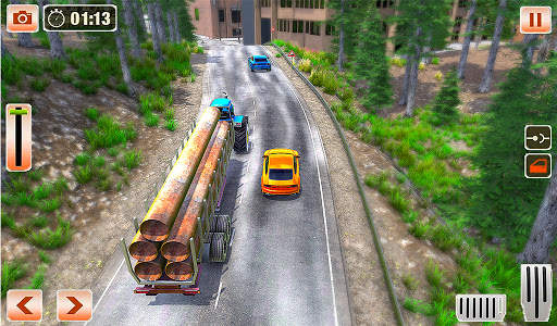 Cargo Tractor Trolley Driving - Tractor Games 2021 screenshot 3