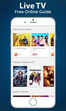 Live TV All Channels Free Online Guide 4 تصوير الشاشة