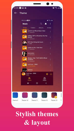 DX MP3 - MP3 Player, Music Player screenshot 4