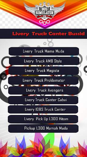 Livery Mod Truck Canter Bussid screenshot 1