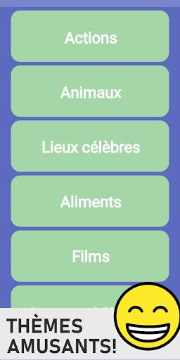 Front! Gratuit Word Guessing Charades Party Jeu screenshot 1