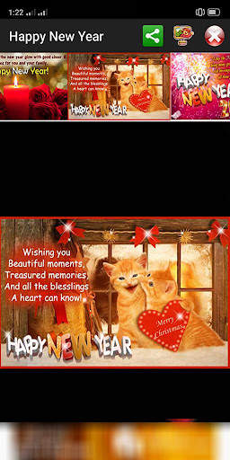 New Year Greeting Cards 2022 screenshot 3