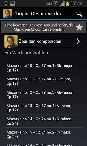 Chopin: Gesamtwerks screenshot 2