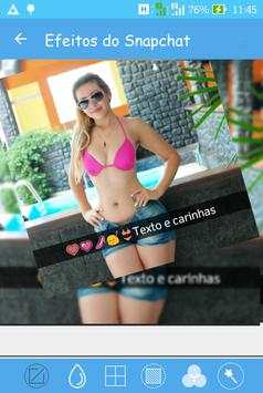 Texto e Carinhas Tipo SnapChat 4 تصوير الشاشة