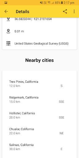 EarthQuake - Map & Alerts screenshot 5