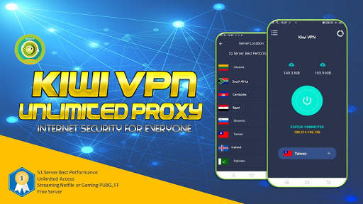 Kiwi VPN - Unlimited Proxy & Unblock Site screenshot 1