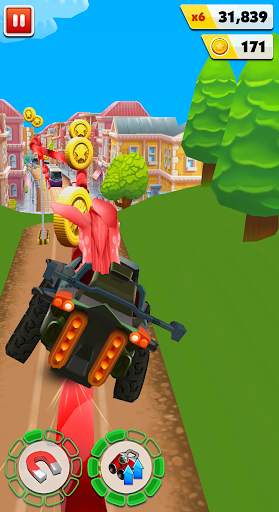 Pony Craft Unicorn Car Racing screenshot 8