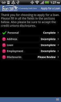 Fort Sill FCU AutoSMART screenshot 8