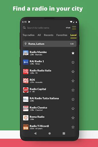 Radio Italy FM Online screenshot 6