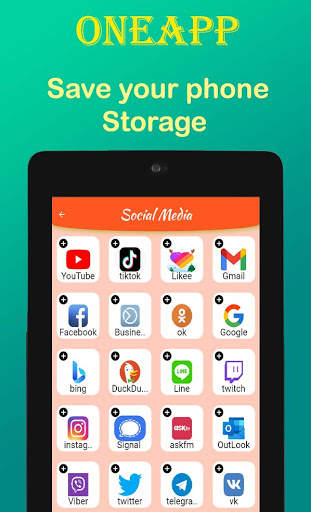 All in OneApp Social Media, En screenshot 7