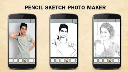 Pencil Sketch Photo Art 7 تصوير الشاشة