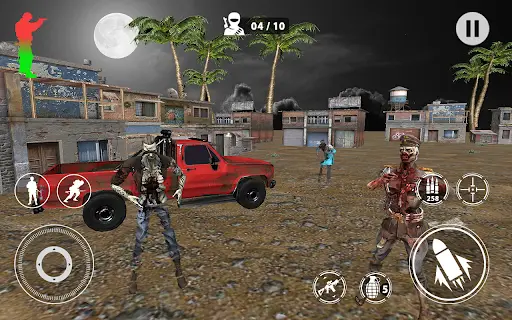 Zombie Hunter Dead Target 3D screenshot 2