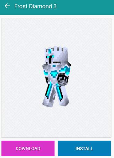 Dream Diamond Skin Minecraft screenshot 4