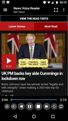 News Voice Reader screenshot 8