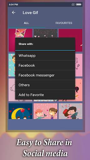 Animated Emoticons - GIF for Whatsapp screenshot 7