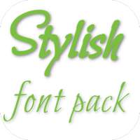 Stylish fonts for HTC icon