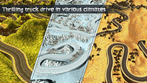 Truck Driving Uphill Simulator screenshot 18