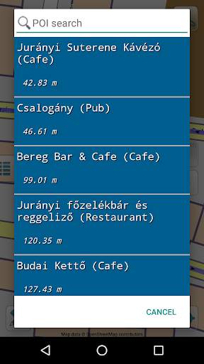 Map of Budapest offline screenshot 7