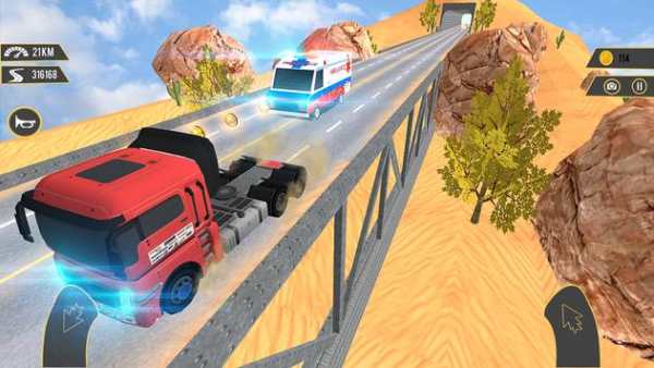 Cargo Truck Racing Action screenshot 3