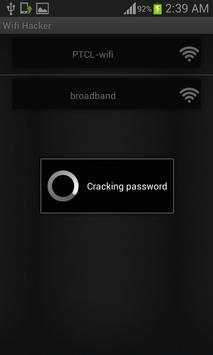 WiFi Password Hacker (Prank) screenshot 1