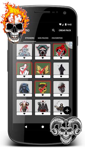 Scary Stickers for whatsapp - WAStickerapps screenshot 2