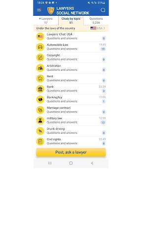 Lawyer Social Network screenshot 27