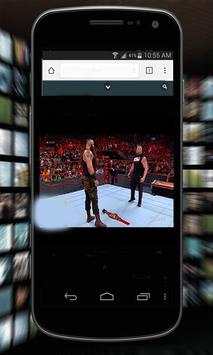 Wwe Mp4 Show Guide screenshot 1