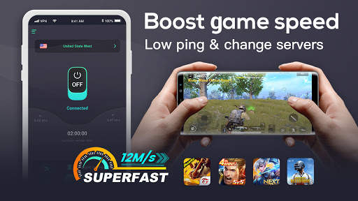 Touch VPN gratuito - VPN illimitata e VPN veloce screenshot 1