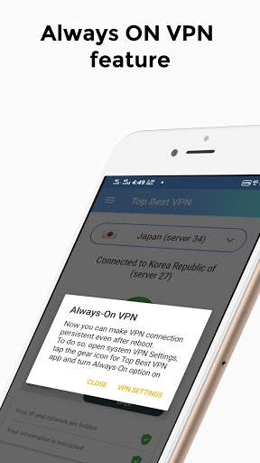 Top Best VPN - Free, Fast Secure & Unlimited screenshot 5