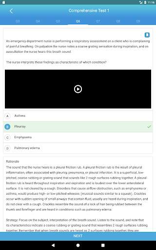 Saunders NCLEX RN Exam скриншот 20