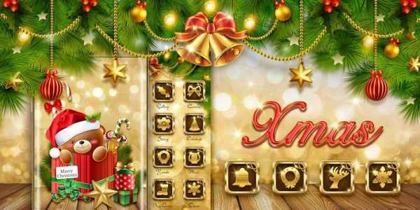 Xmas2017 GO Launcher Theme screenshot 5