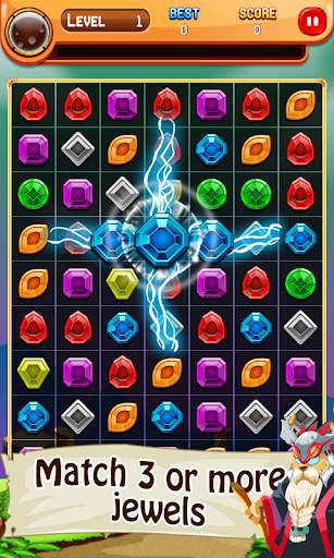 Magic Jewels Legend Puzzle screenshot 2