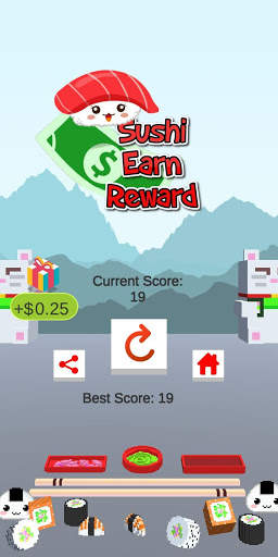 Sushi Earn Reward स्क्रीनशॉट 3