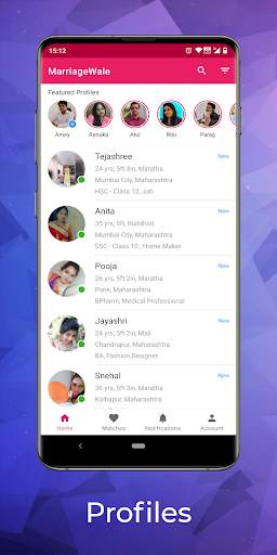 Marriagewale.com Matrimony App screenshot 1