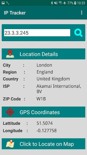 IP Address Tracker screenshot 5