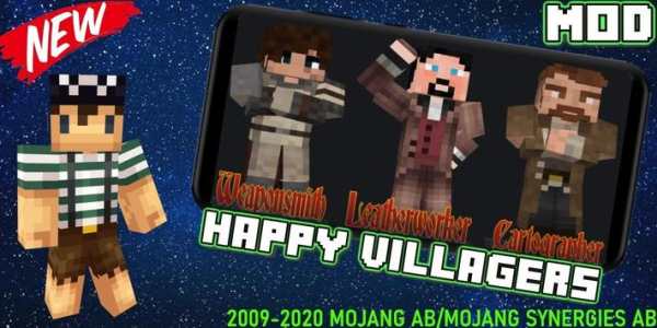 Mod Happy Villagers screenshot 2