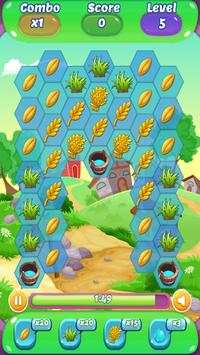 Farm Happy Crush : Peaceful Village screenshot 3